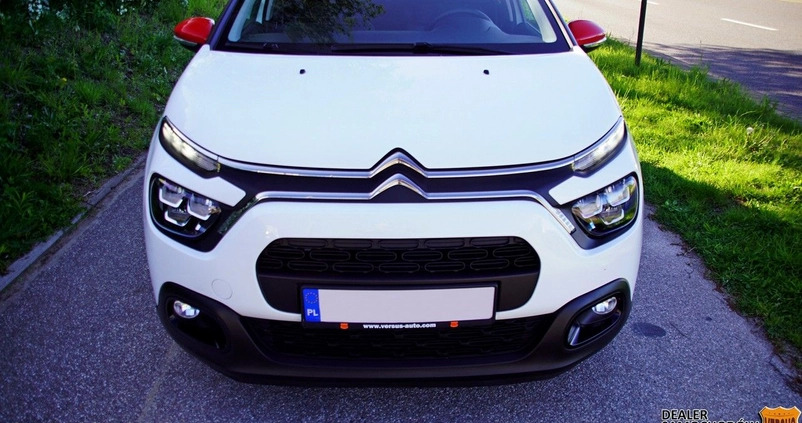 Citroen C3 cena 56000 przebieg: 12000, rok produkcji 2020 z Gdynia małe 667